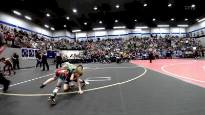 46 lbs 3rd Place - Broox Wilkerson, Carl Albert vs Charles Ross, Norman Grappling Club