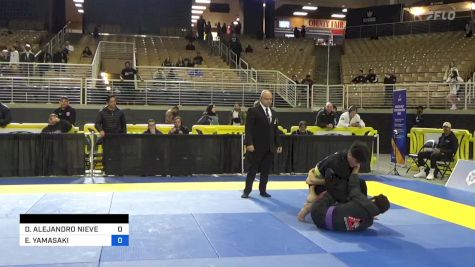 DAVID ALEJANDRO NIEVES SEVILLANO vs ENZO YAMASAKI 2024 Pan Jiu Jitsu IBJJF Championship