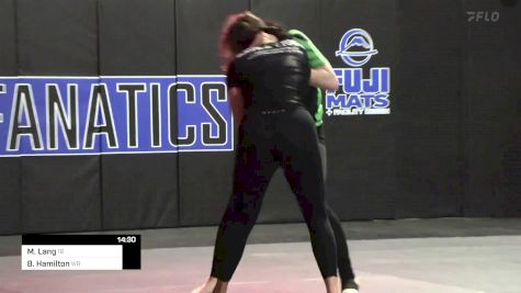 Maiya Lang vs Brenna Hamilton 2024 Finishers Saturday Night Main Event