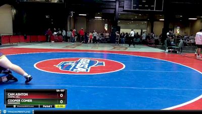 5A-157 lbs Cons. Round 3 - Cam Ashton, Chapel Hill vs Cooper Comer, Greenbrier