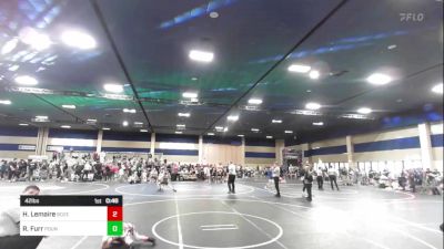 42 lbs Semifinal - Hudson Lemaire, Bozeman WC vs Radley Furr, Pounders WC