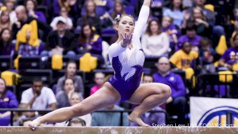 Most Difficulty In The 2017 NCAA Super Six: Balance Beam Edition