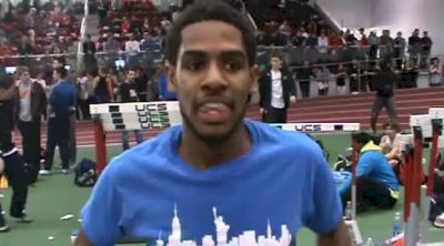 Christian Gonzales first sub-4 at BU Terrier Invite 2012