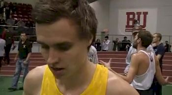 Matt Bayley 7th in 3k at BU Terrier Invite 2012