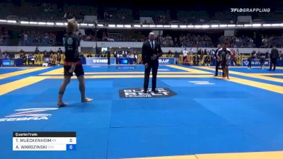 TODD MUECKENHEIM vs ADAM WARDZINSKI 2019 World IBJJF Jiu-Jitsu No-Gi Championship