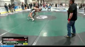169-180 lbs Round 3 - Deshawn Campbell, ARCTIC WARRIORS WRESTLING CLUB vs Carson Gamez, AVALANCHE WRESTLING ASSOCIATION