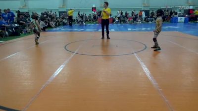 B-55 lbs Consi Of 8 #2 - Bronson Perkins, PA vs Brantley Barnes, MI