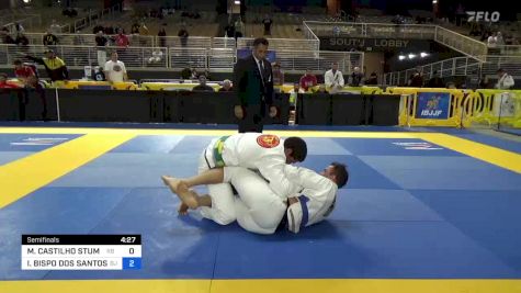 MAURICIO CASTILHO STUMM vs ISAC BISPO DOS SANTOS JUNIOR 2024 Pan Jiu Jitsu IBJJF Championship