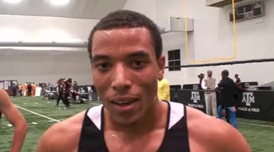 Joey Roberts runs world leading 800m at Texas A&M Challenge 2012