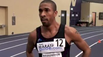 Jon Rankin after mile at 2012 UW Invitational