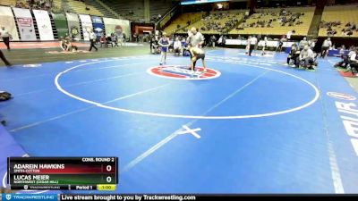 106 Class 4 lbs Cons. Round 2 - Adarein Hawkins, Smith-Cotton vs Lucas Meier, Northwest (Cedar Hill)