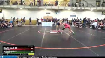 106 lbs Round 3 (8 Team) - Izaiah Sanchez, Wisconsin vs Lytning Hazen, California