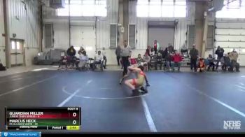 96 lbs Round 3 (6 Team) - Guardian Miller, Junior Terps Xpress vs Marcus Heck, PA Alliance White