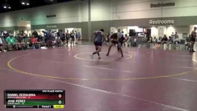 220 lbs Placement Matches (16 Team) - Jose Perez, Bonita Boys vs Daniel Oceguera, Naples Wrestling