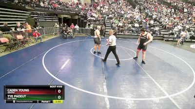 285 lbs Champ. Round 1 - Caden Young, Uintah vs Tye Phoeut, Sky View