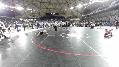 59-64 lbs Semifinal - Herra Fisher, Punisher Wrestling Company vs Alessandra Tovar, Prosser Wrestling Academy