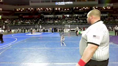 61 lbs Semifinal - Bennett Albohn, American vs Maximilian Jaros, Upper Township