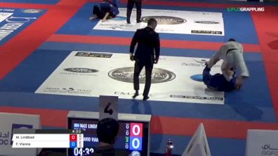 Max Lindblad vs Flavio Vianna G 2018 Abu Dhabi World Professional Jiu-Jitsu Championship