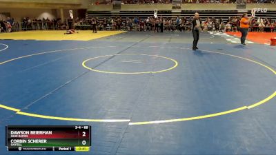 68 lbs Cons. Round 1 - Corbin Scherer, Sartell vs Dawson Beierman, Sauk Rapids