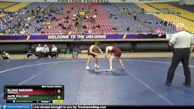 149 lbs 3rd Place Match - Blaine Brenner, Minnesota vs Nate Pulliam, Missouri