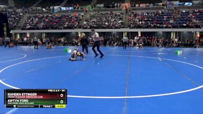 55 lbs Round 2 - Kiptyn Ford, Southern Iowa Outlaws vs Kamden Ettinger, Mount Pleasant Wrestling Club