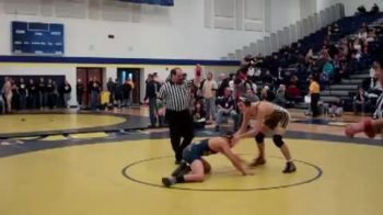 160 Travis VanDerVeen (Portage Central) v Mitchel Thomas (Hartland)