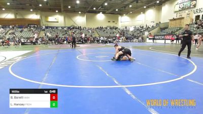 160 lbs Consi Of 4 - Brokton Borelli, Vasky Bros vs Logan Hancey, Fremont Wrestling Club