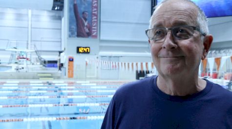Longhorns Coach Eddie Reese Talks Texas Class Relays