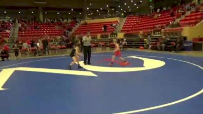 70 lbs Semifinal - Andrew Taussig, Greater Heights Wrestling vs Elias Armstrong, Greater Heights Wrestling