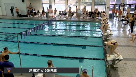 Women's 200 Freestyle (Texas vs TCU Dual)