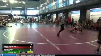 90 lbs Round 9 (10 Team) - Preston Patrick, Little MF vs Jax Eiland, Alpha Elite