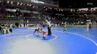 100 lbs Quarterfinal - Jaxon Coleman, Manalapan vs Tyrone Evans III, Orchard South WC