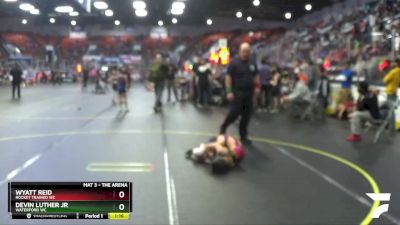 66 lbs Cons. Round 4 - Devin Luther Jr, Waterford WC vs Wyatt Reid, Rocket Trained WC