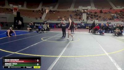 D1-126 lbs Champ. Round 1 - Sergio Vega, Sunnyside H.S. vs Sean Kennedy, Brophy College Preparatory