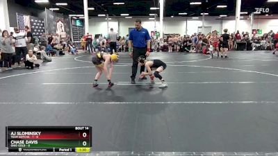 76 lbs Round 4 (8 Team) - AJ Slominsky, Team Gotcha - 1 vs Chase Davis, Ohio Gold