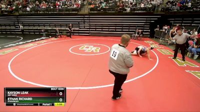 126 lbs Cons. Semi - Ethan Richard, Stansbury vs Kayson Leak, Sky View