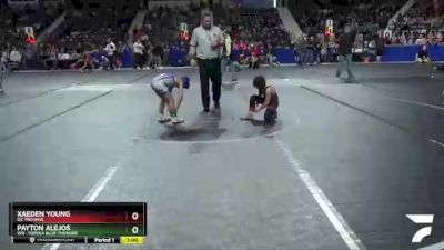 70 lbs Cons. Round 3 - Xaeden Young, OZ Trojans vs Payton Alejos, WR- Topeka Blue Thunder