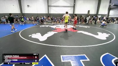 190 lbs Champ. Round 1 - Landon Punua, South West Washington Wrestling Club vs Joshua Webb, Camas WC