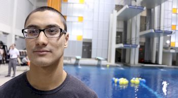 Freshman Maxime Rooney Talks Gator Relays, 200 Freestyle SEC Title