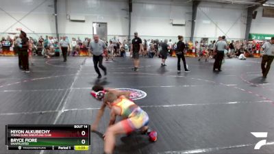 85 lbs Quarterfinal - Miyon Alkubechy, Young Guns Wrestling Club vs Bryce Fiore, Unaffiliated