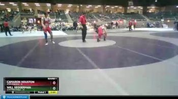 145 lbs Round 1 (4 Team) - Will Seggerman, 2/1A Pine Eagle vs Camaron Houston, 2/1A Coquille