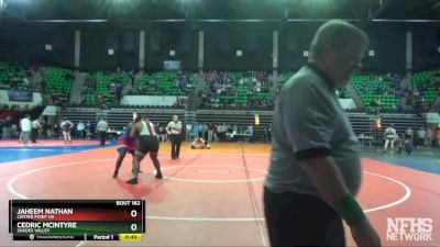 285 lbs Cons. Round 2 - Cedric McIntyre, Shades Valley vs Jaheem Nathan, Center Point HS