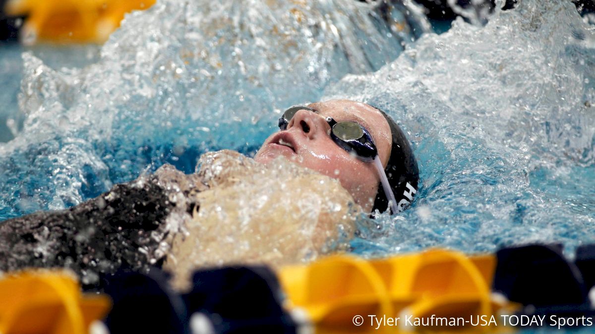 Ally Howe Breaks 100 Back NCAA, American Record In 49.69