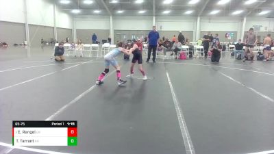 65-75 lbs Round 5 - Emerson Rangel, Powerhouse Wrestling Academy vs Taylor Tarrant, Hanover Hawkeye