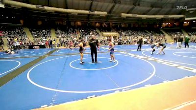 120 lbs Semifinal - Axl Branham, Vian Wrestling Club vs Caleb Fogleman, Heat