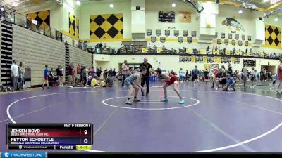 97 lbs Champ. Round 2 - Vaughn Wyatt, Perry Meridian Wrestling Club vs Grant Kirkpatrick, Columbus East Wrestling Club