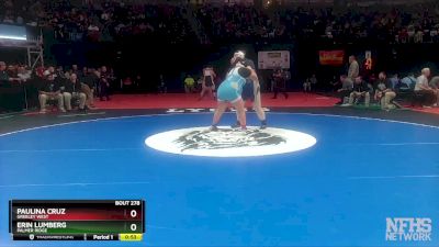 235 lbs Cons. Round 2 - Paulina Cruz, Greeley West vs Erin Lumberg, Palmer Ridge