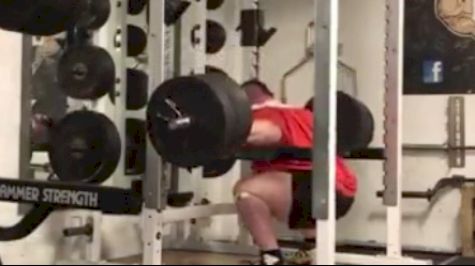 Eddie Hall Squats 760lb For 8 Reps