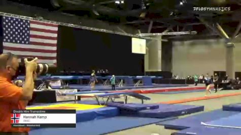 Hannah Kemp - Double Mini Trampoline, GKSC - 2021 USA Gymnastics Championships
