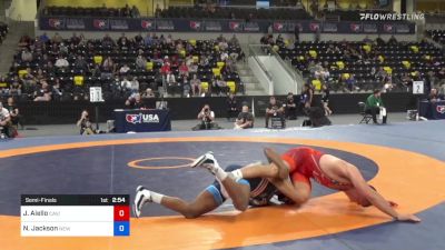 92 kg Semifinal - Jonathan Aiello, CAV/TMWC vs Nathan Jackson, New York Athletic Club